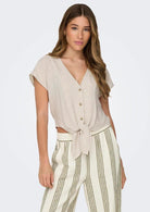 Camicia Donna Beige - Santangelo