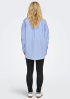 Camicia Donna Bianco Blu - Santangelo