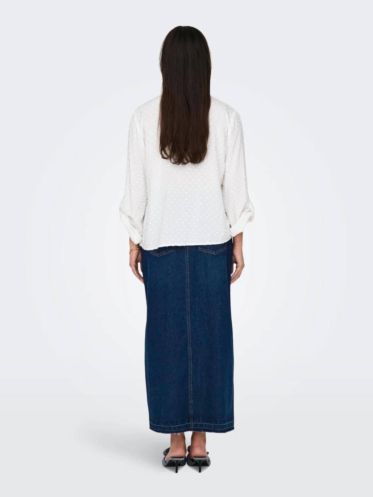 Camicia Donna Bianco Cloud Dancer - Santangelo