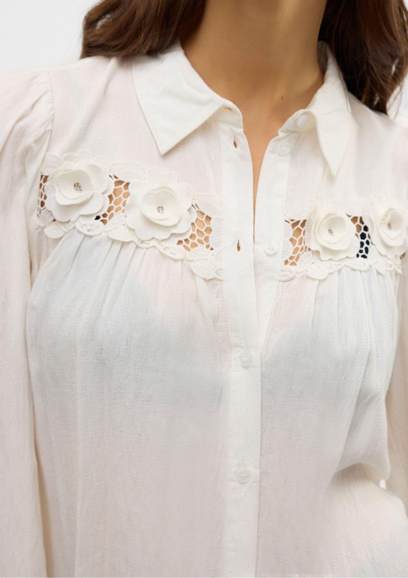Camicia Donna Bianco Neve - Santangelo
