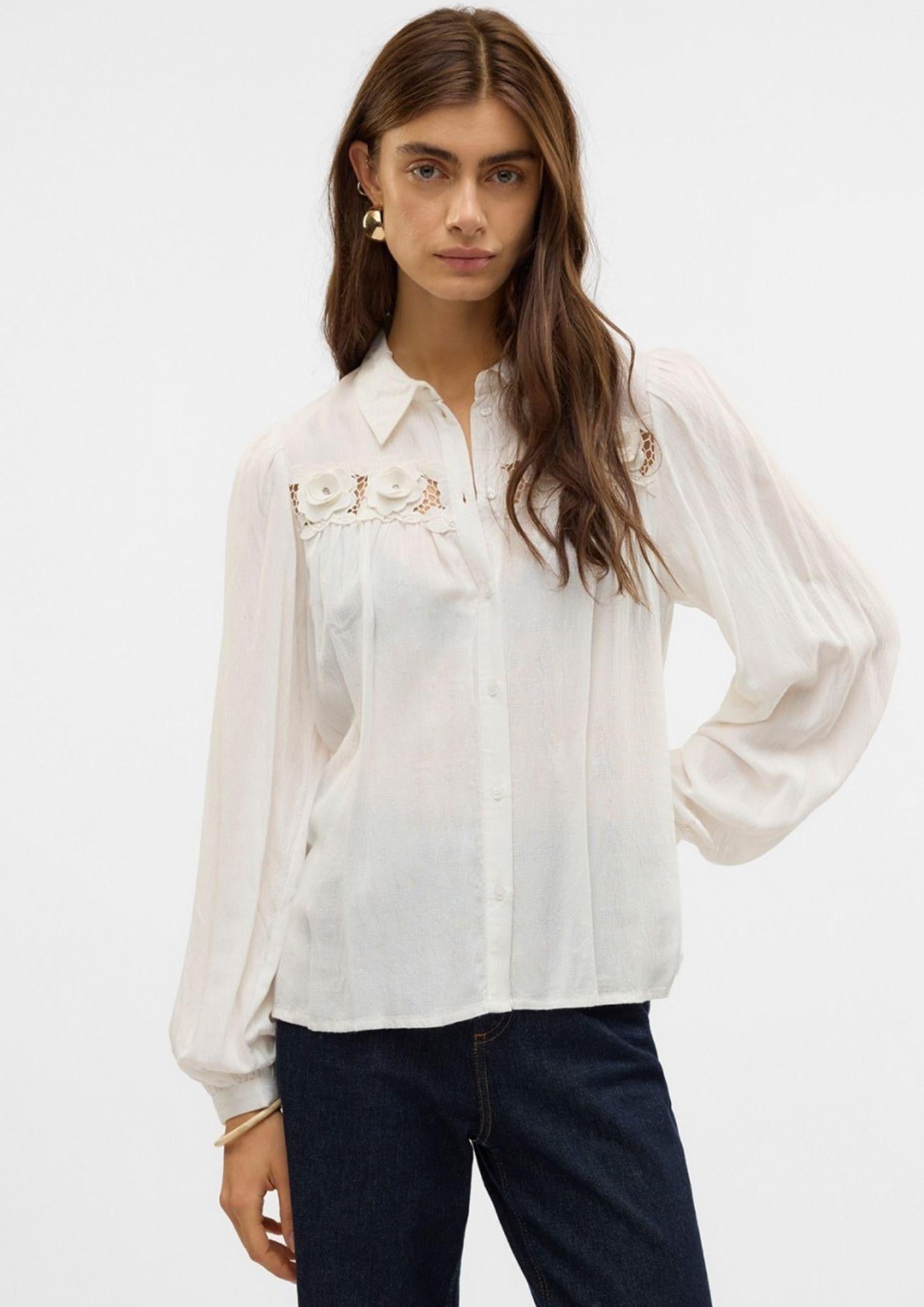 Camicia Donna Bianco Neve - Santangelo