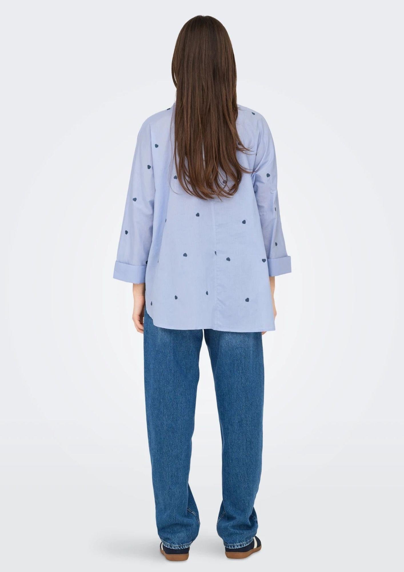 Camicia Donna Blu - Santangelo