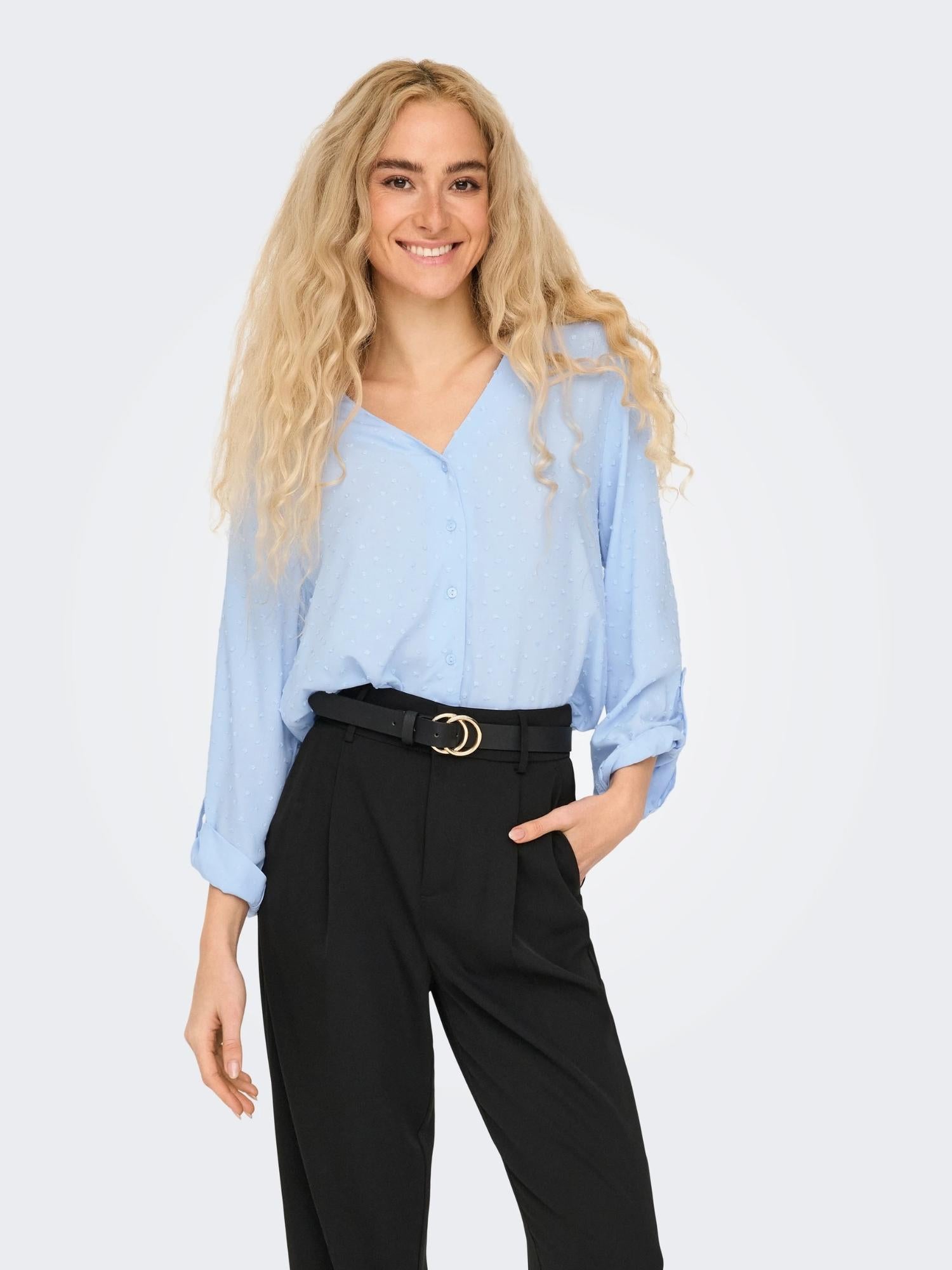 Camicia Donna Blu Kentucky Blue - Santangelo