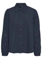 Camicia Donna Blu Navy - Santangelo