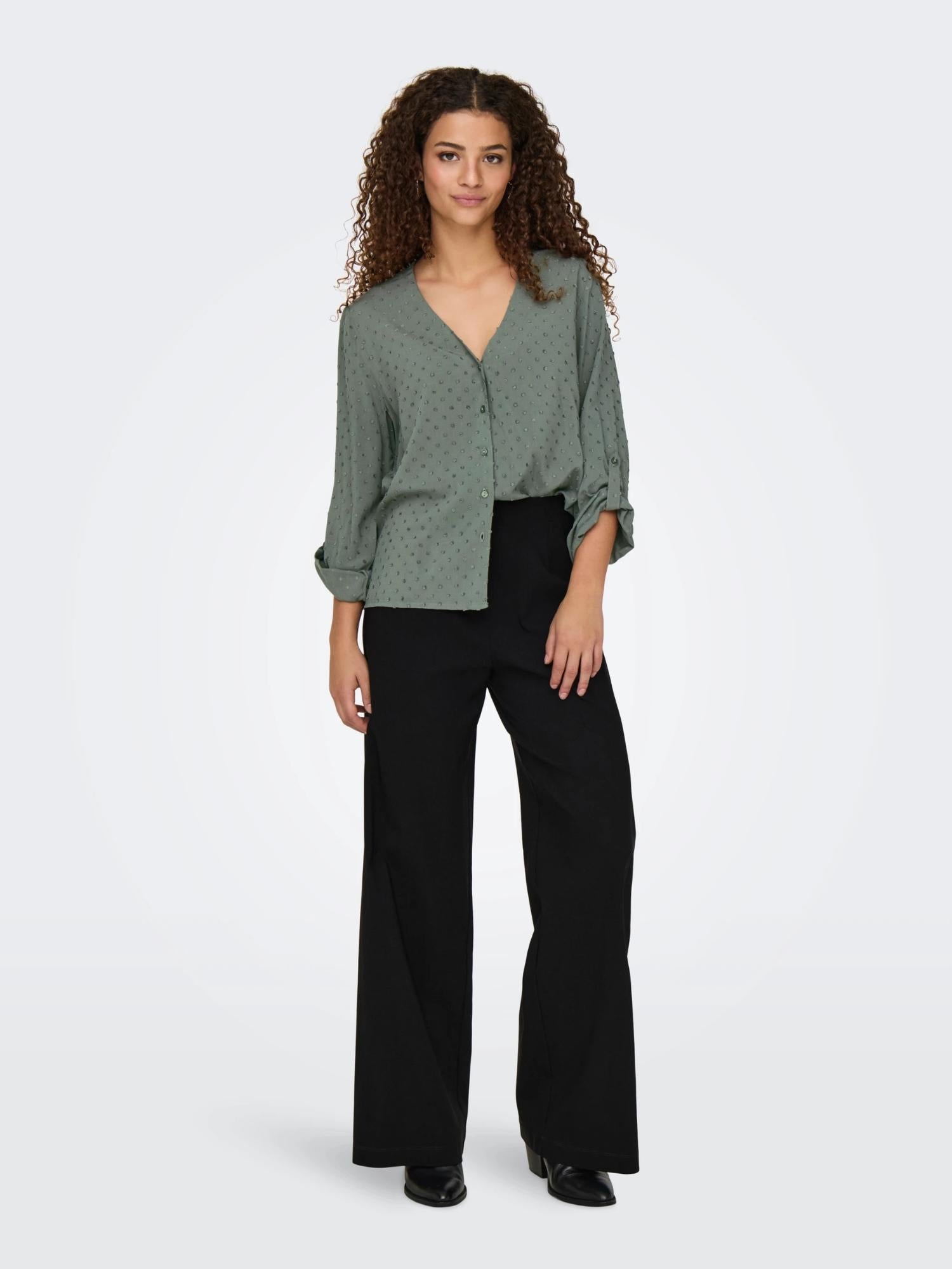 Camicia Donna Grigio Castor Gray - Santangelo