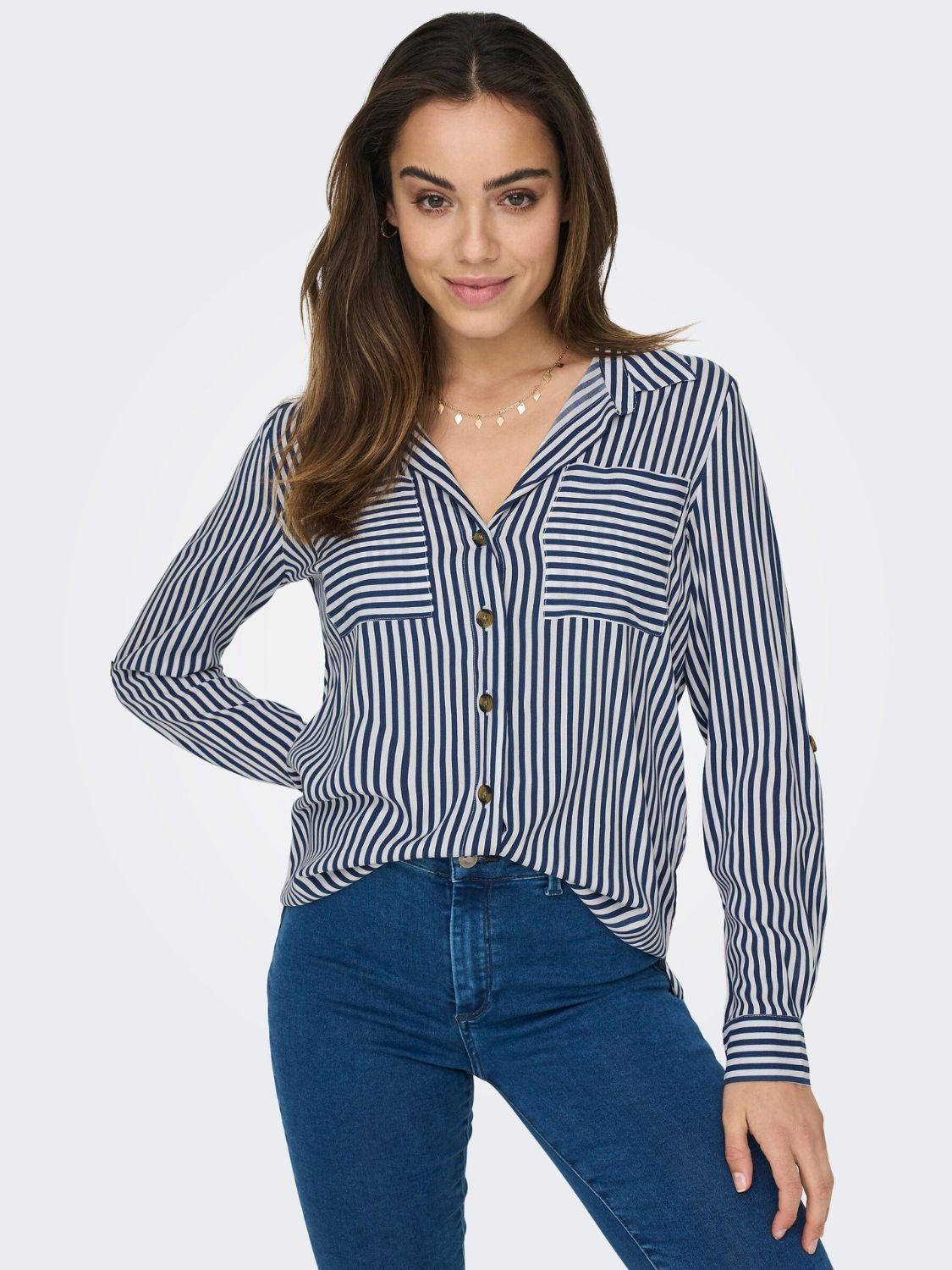 Camicia Donna Peacoat Bianco - Santangelo