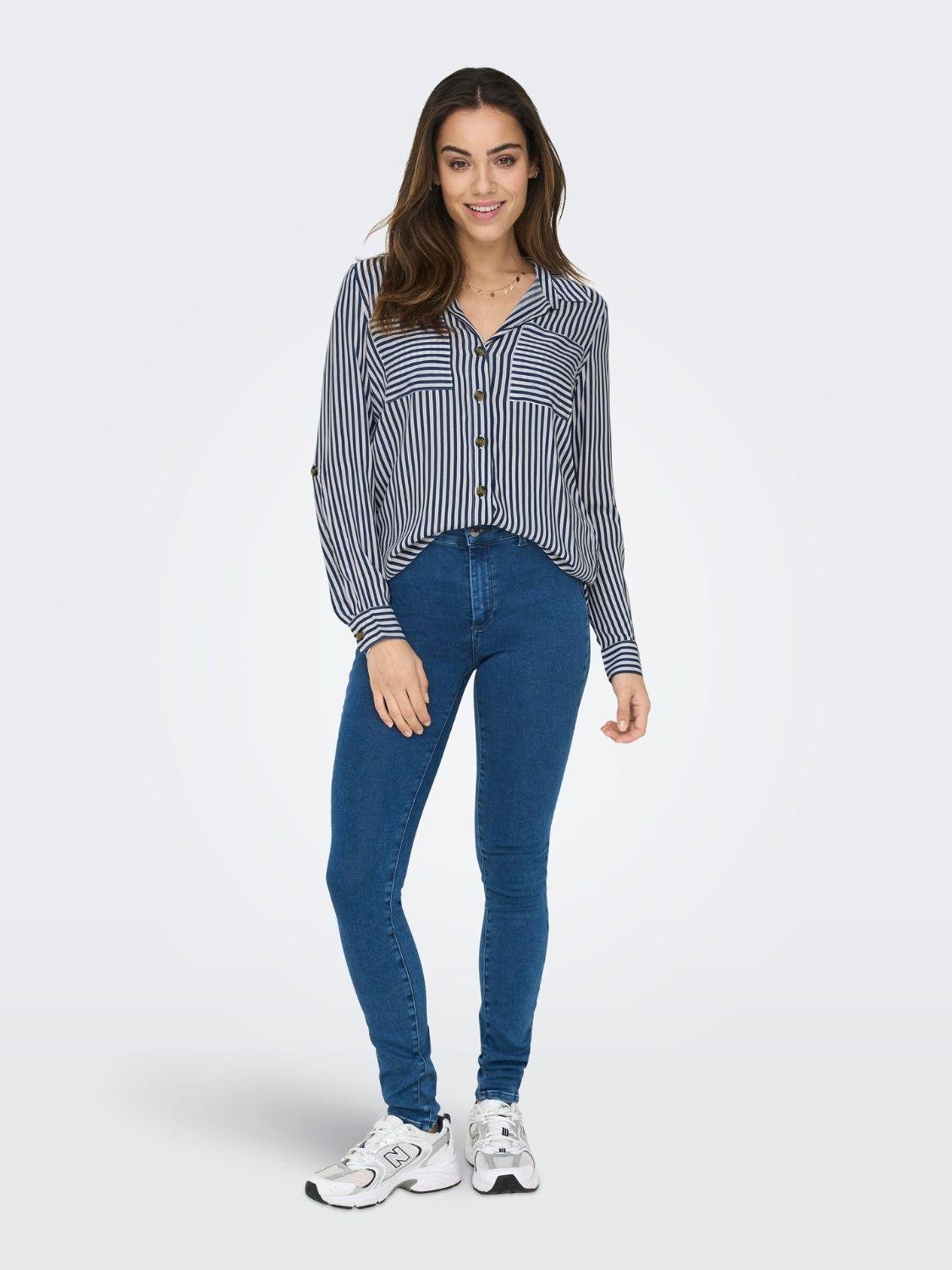 Camicia Donna Peacoat Bianco - Santangelo
