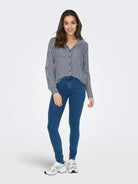Camicia Donna Peacoat Bianco - Santangelo