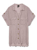 Camicia Donna Rosa Rigato