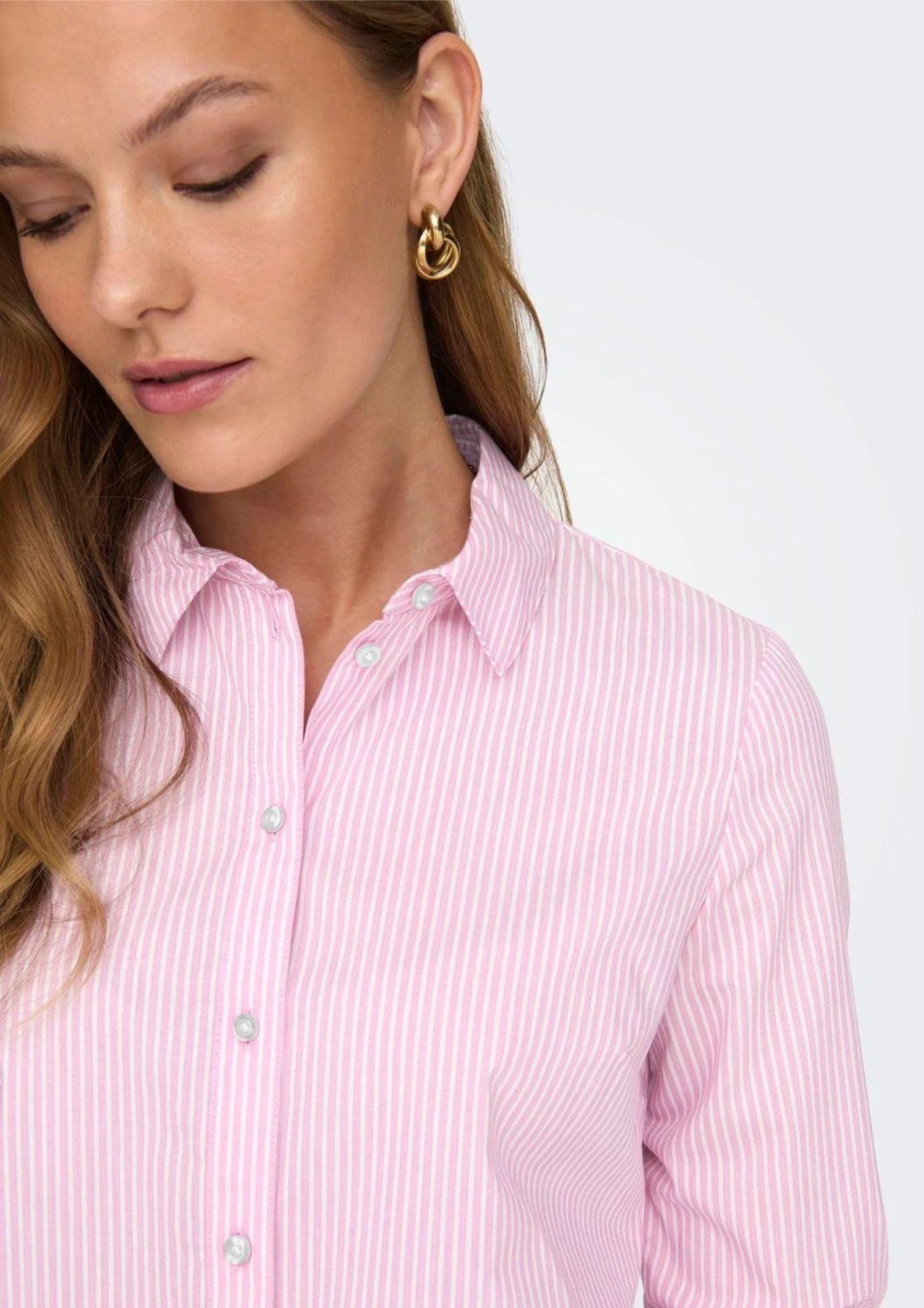 Camicia Donna Rosa Shocking - Santangelo