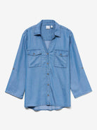 Camicia in denim Donna Blu - Santangelo