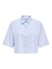 Camicia Maniche ampie Collo Regular Fit Donna Cashmere Blue