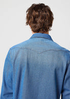Camicia Uomo Jeans Blu - Santangelo