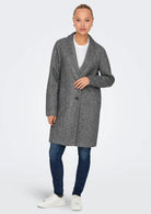 Cappotto Donna Only Onlsedona Grigio Scuro - Santangelo
