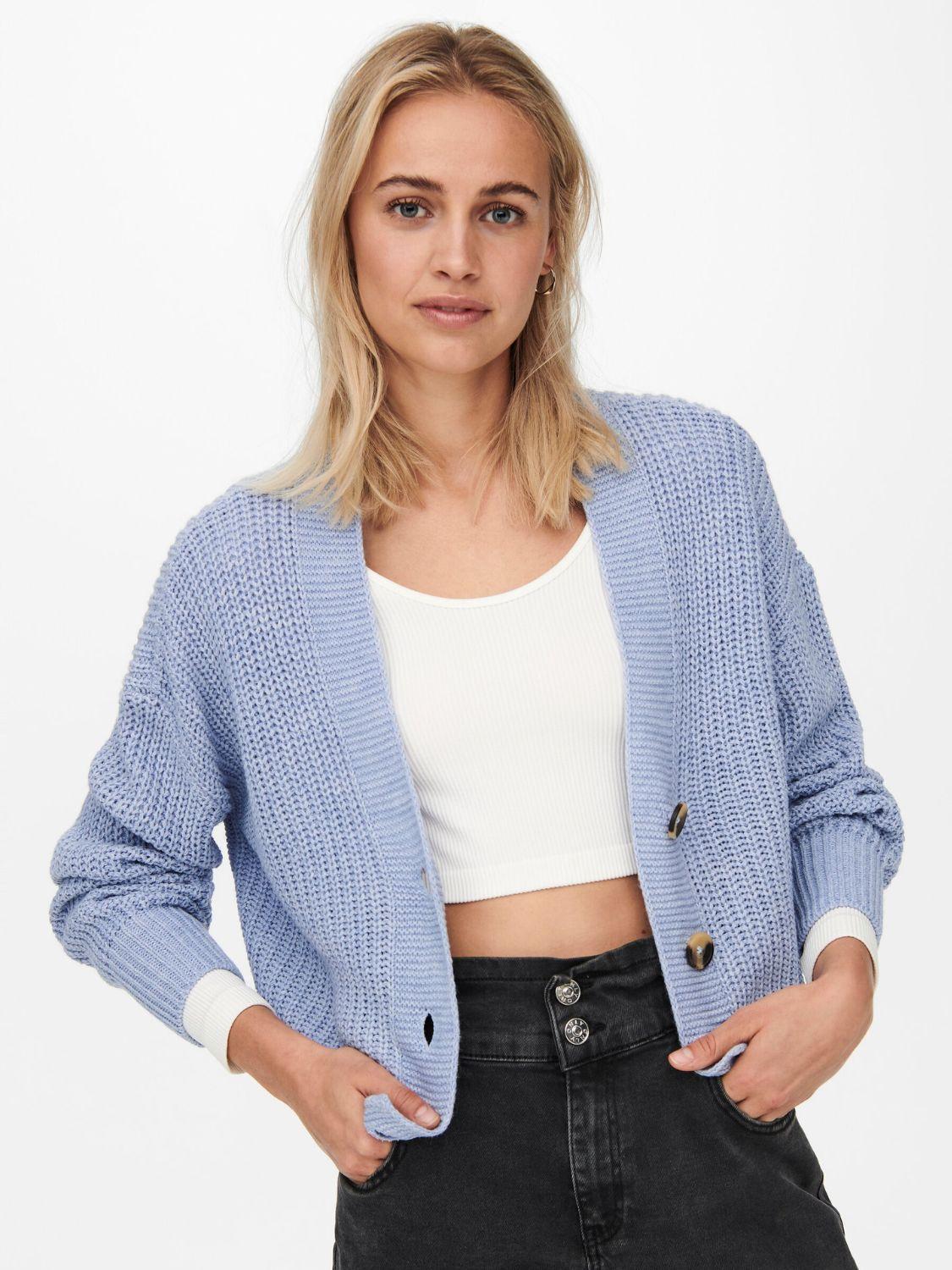 Cardigan Donna Blue Heron - Santangelo