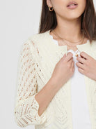 Cardigan Donna Eggnog - Santangelo