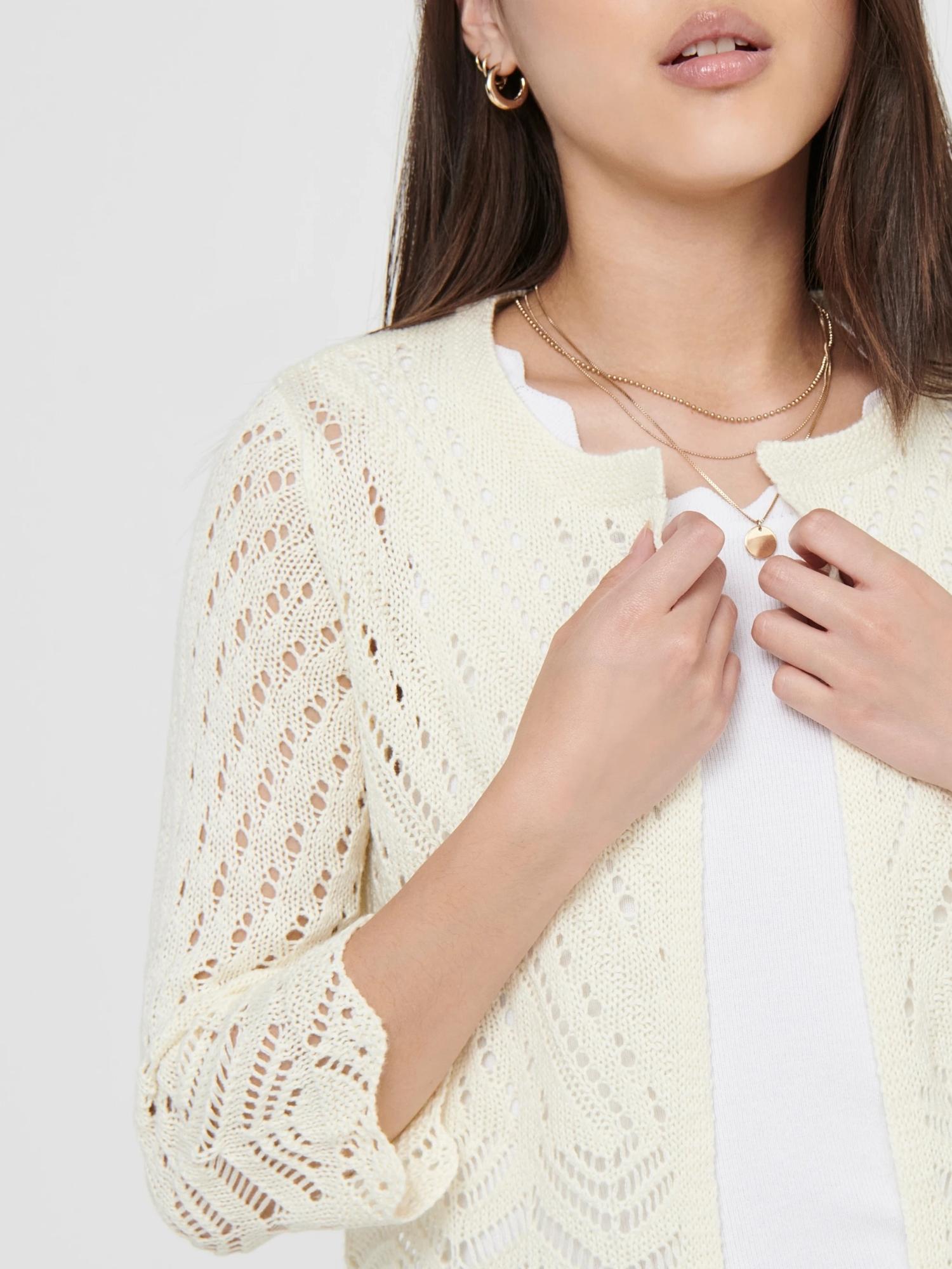 Cardigan Donna Eggnog - Santangelo
