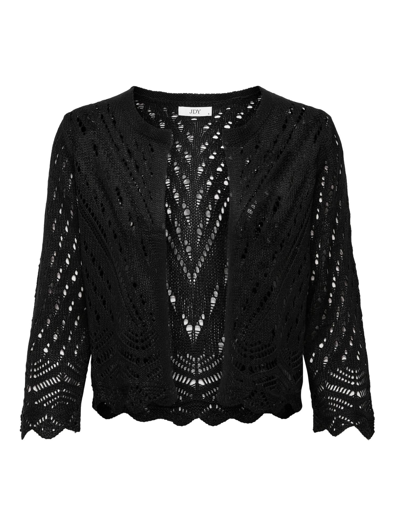 Cardigan Donna Nero - Santangelo