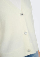 ONLY Cardigan Donna Onlella Bianco Cardigan