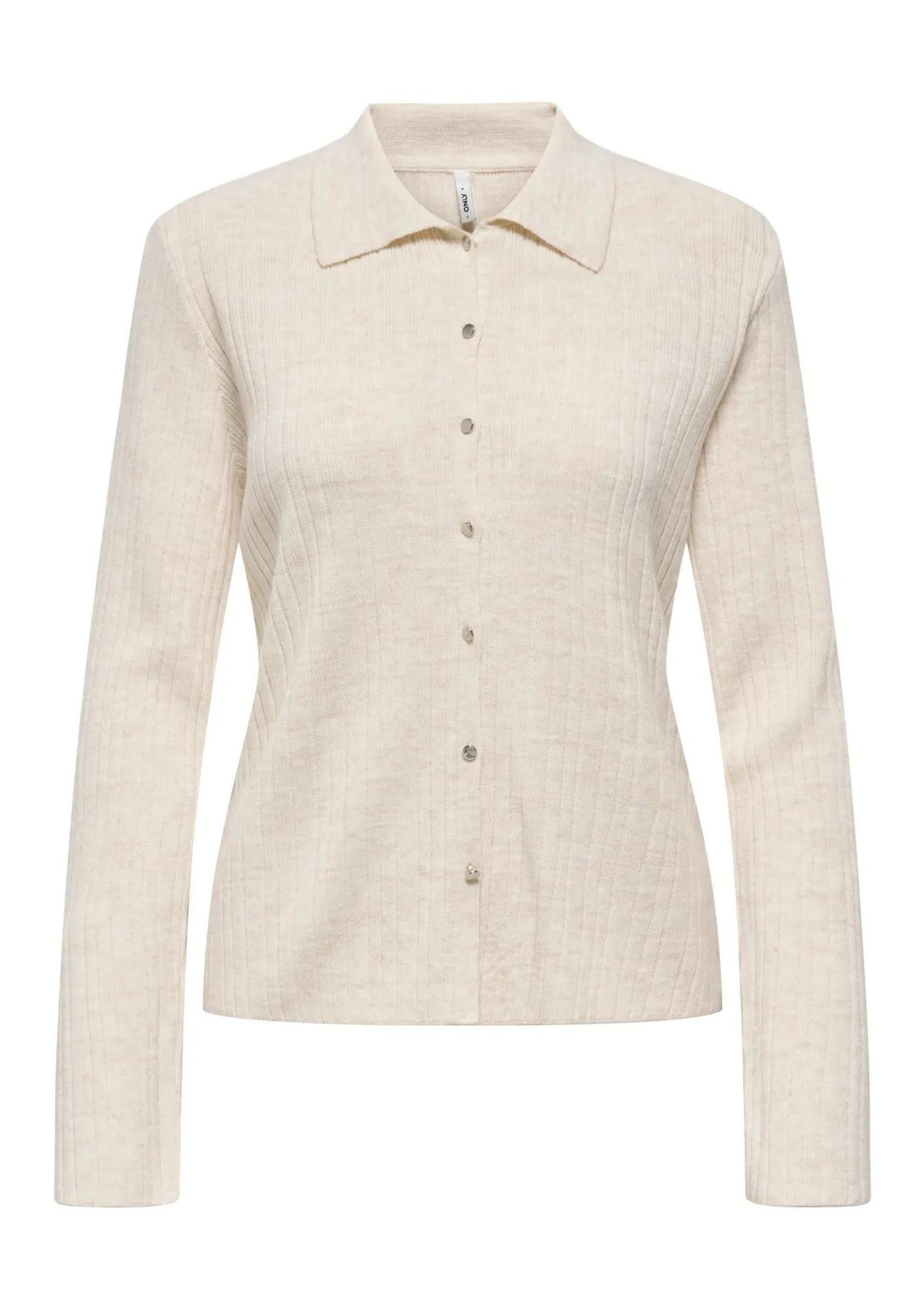 ONLY Cardigan Donna Only Thea Beige Cardigan