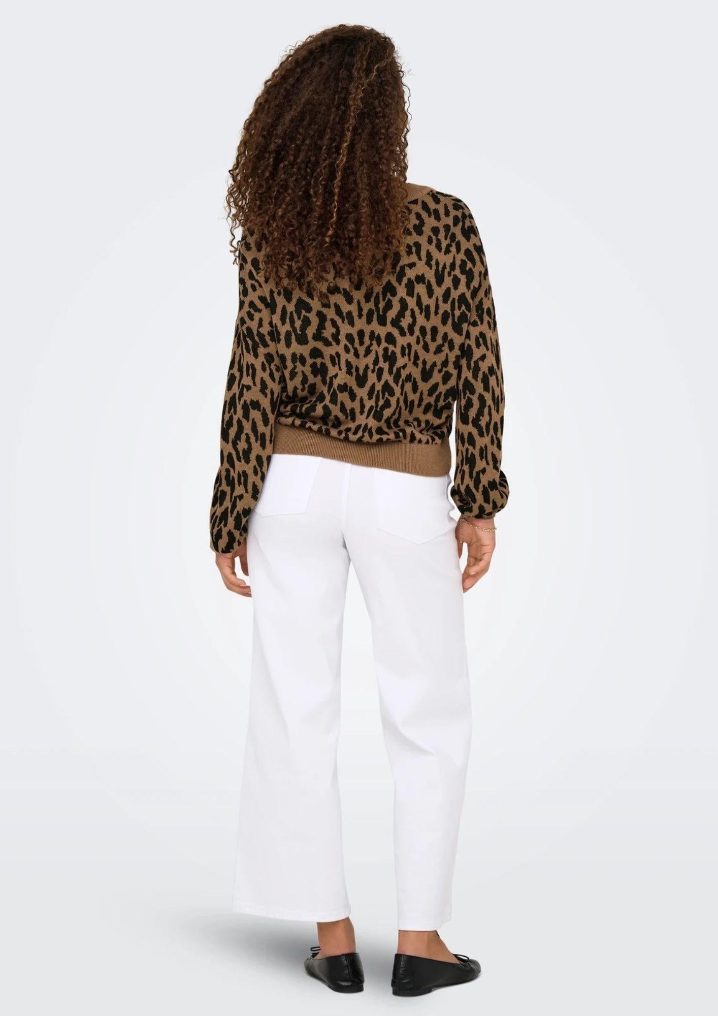 ONLY Cardigan Donna Only Vienna Marrone Cardigan