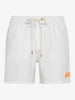 Costume con Logo Fluo Uomo Bianco