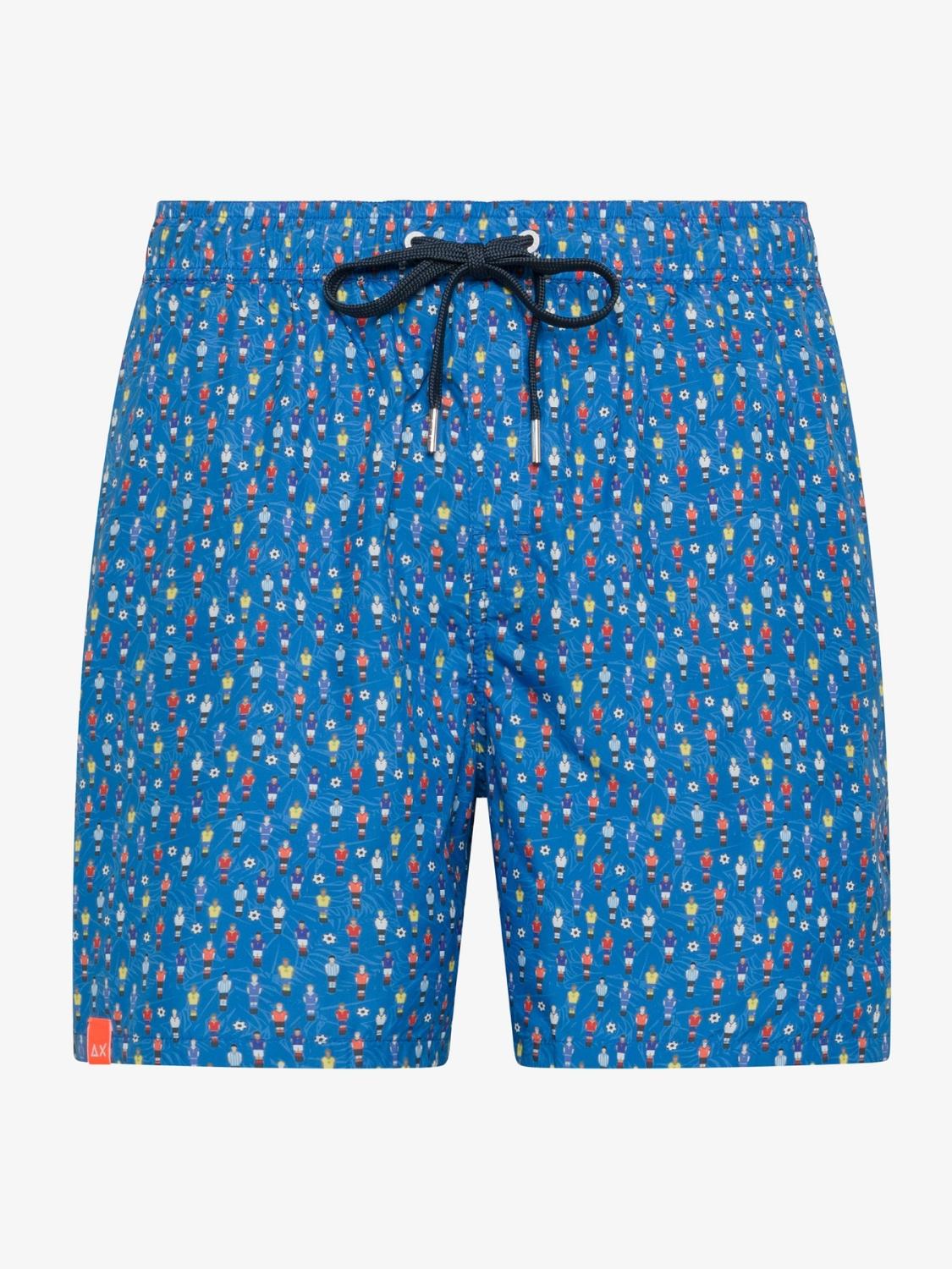 Costume da bagno con stampe Uomo Royal Bianco - Santangelo