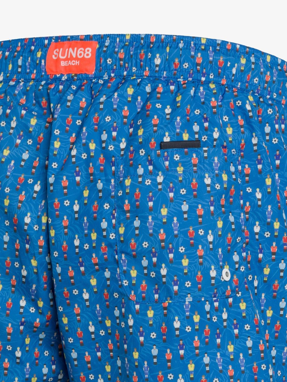 Costume da bagno con stampe Uomo Royal Bianco - Santangelo