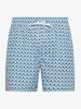 Costume Pattern Uomo Bianco Turchese