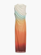 Desigual Abito in tulle sfumato Donna Arancione - Santangelo