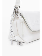 Desigual Borsa a tracolla con logo 3D Donna Bianco - Santangelo