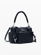 Desigual Borsa bowling logo 3D Donna Nero - Santangelo