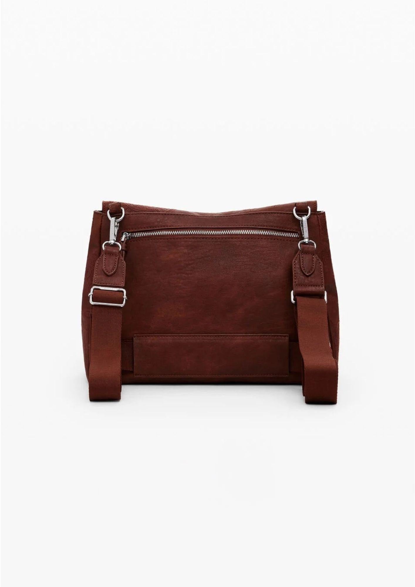 Desigual Borsa Donna Dejavu Posadas Marrone - Santangelo