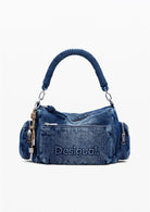 Desigual Borsa Donna Habana Blu Denim - Santangelo