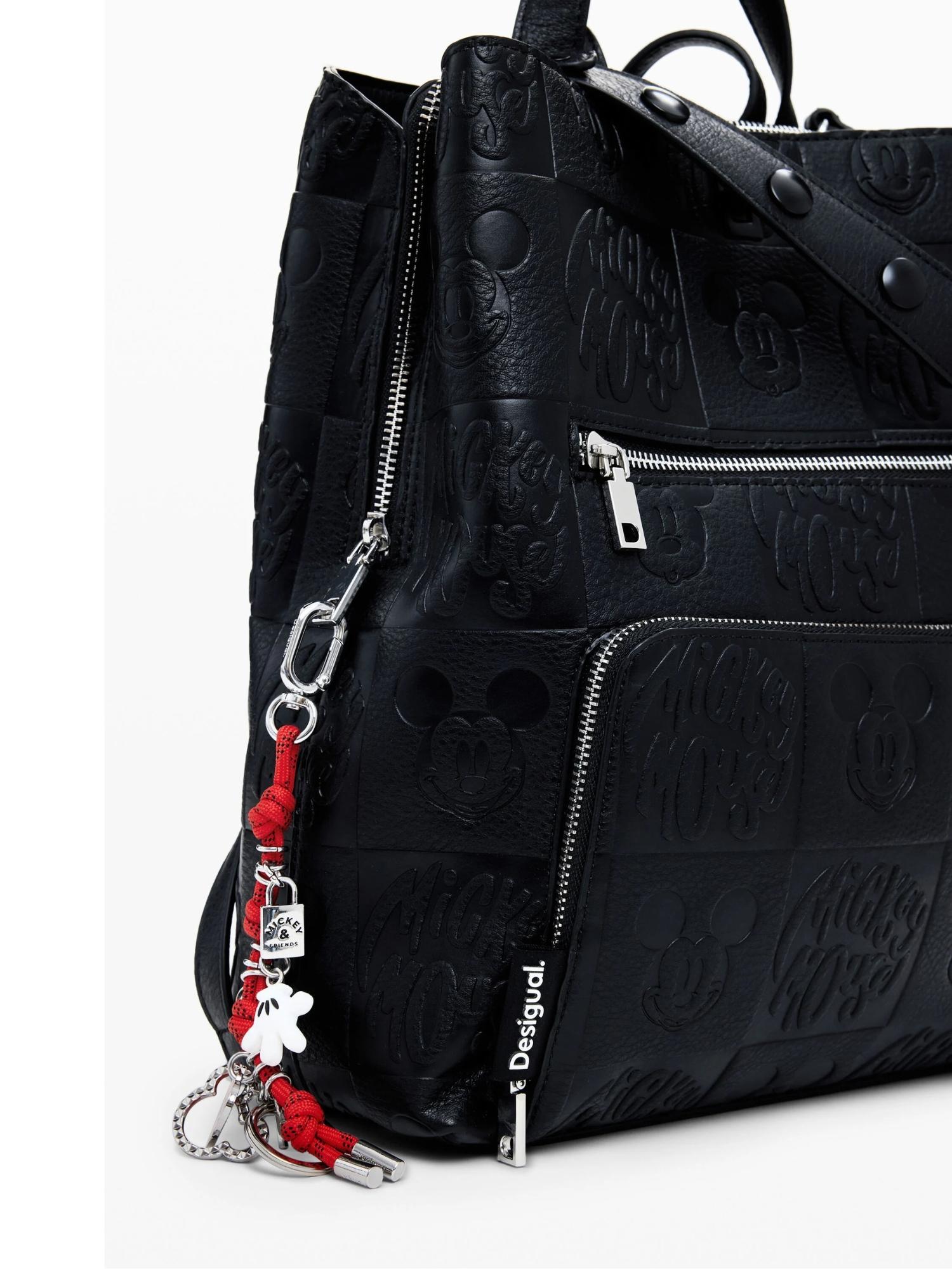 DESIGUAL Desigual Zaino convertibile Mickey medio Donna Nero Zaino