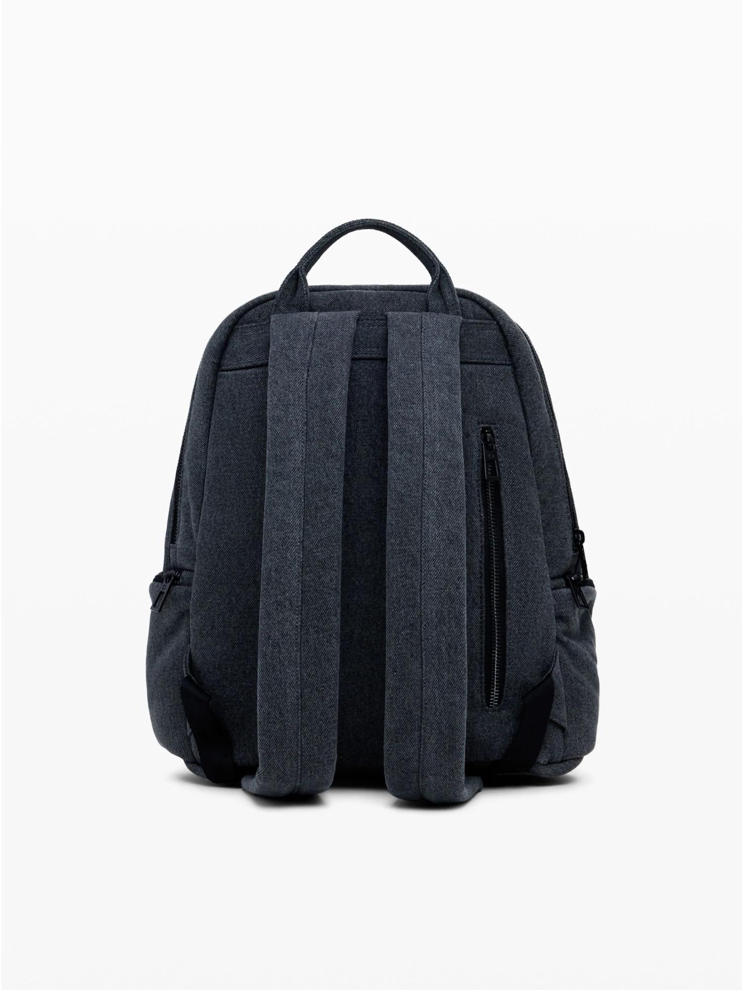 Desigual Zaino in denim Mickey medio Donna Nero - Santangelo
