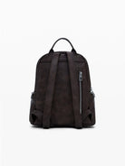 Desigual Zaino piccolo con tasche e borchie Donna Marrone - Santangelo