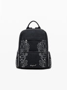 Desigual Zaino piccolo con tasche e borchie Donna Nero - Santangelo