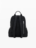 Desigual Zaino piccolo con tasche e borchie Donna Nero - Santangelo