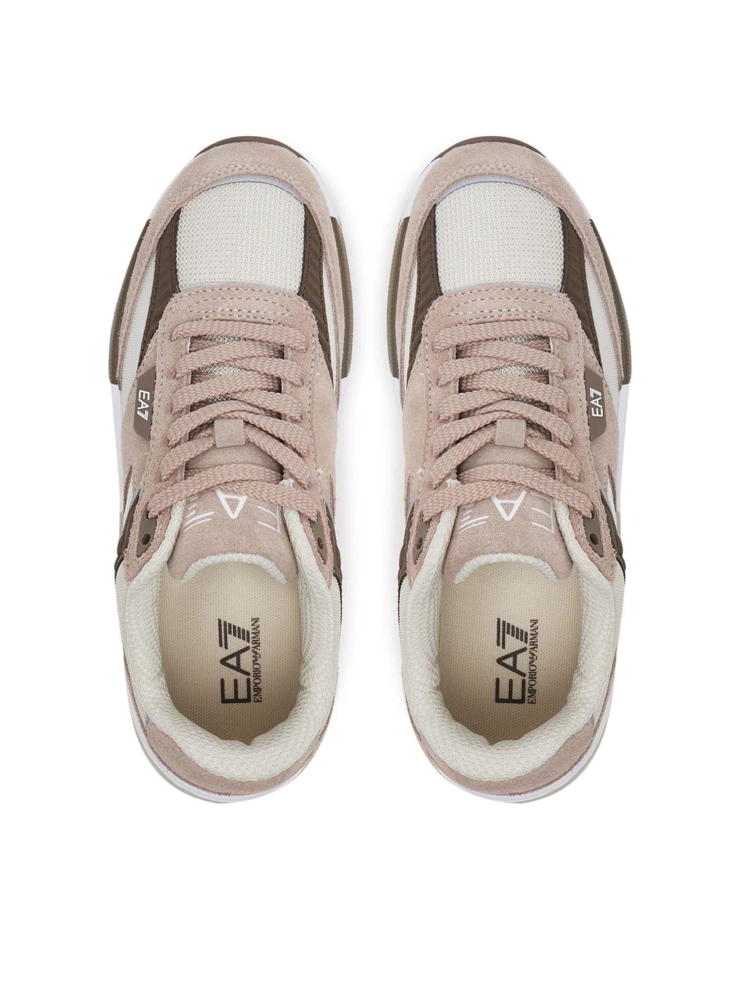 EA7 Emporio Armani Sneakers Uomo Cobbletrone Chocolat - Santangelo