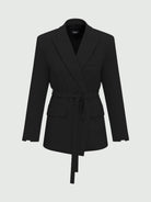 EMME MARELLA Emme Marella Blazer con cintura Val Donna Antracite Giacca