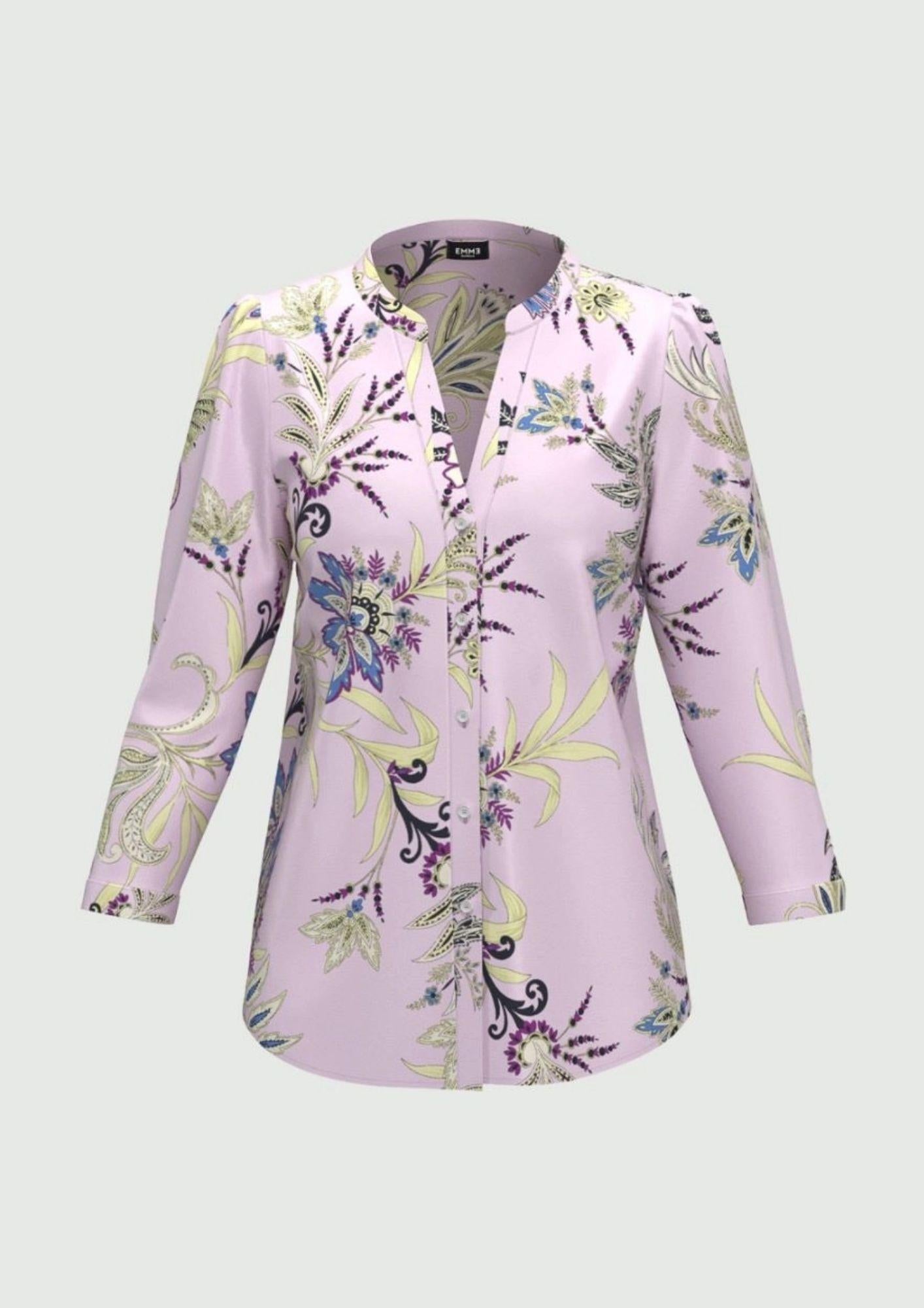 Emme Marella Camicia Donna Geova Lilla - Santangelo