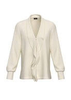 EMME MARELLA Emme Marella Camicia Donna Sanremo Bianco Lana Camicia