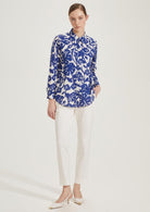 Emme Marella Camicia Donna Tritone Blu - Santangelo