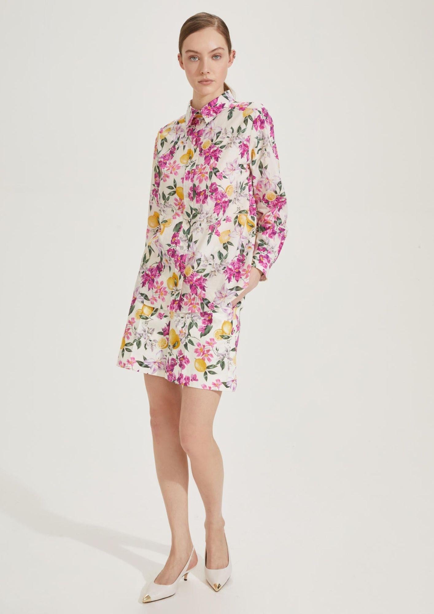 Emme Marella Camicia Donna Tritone Bouganville - Santangelo