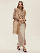 EMME MARELLA Emme Marella Camicia in raso leggero Naples Donna Tortora Camicia