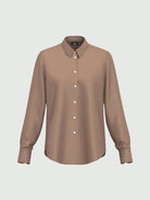 EMME MARELLA Emme Marella Camicia in raso leggero Naples Donna Tortora Camicia