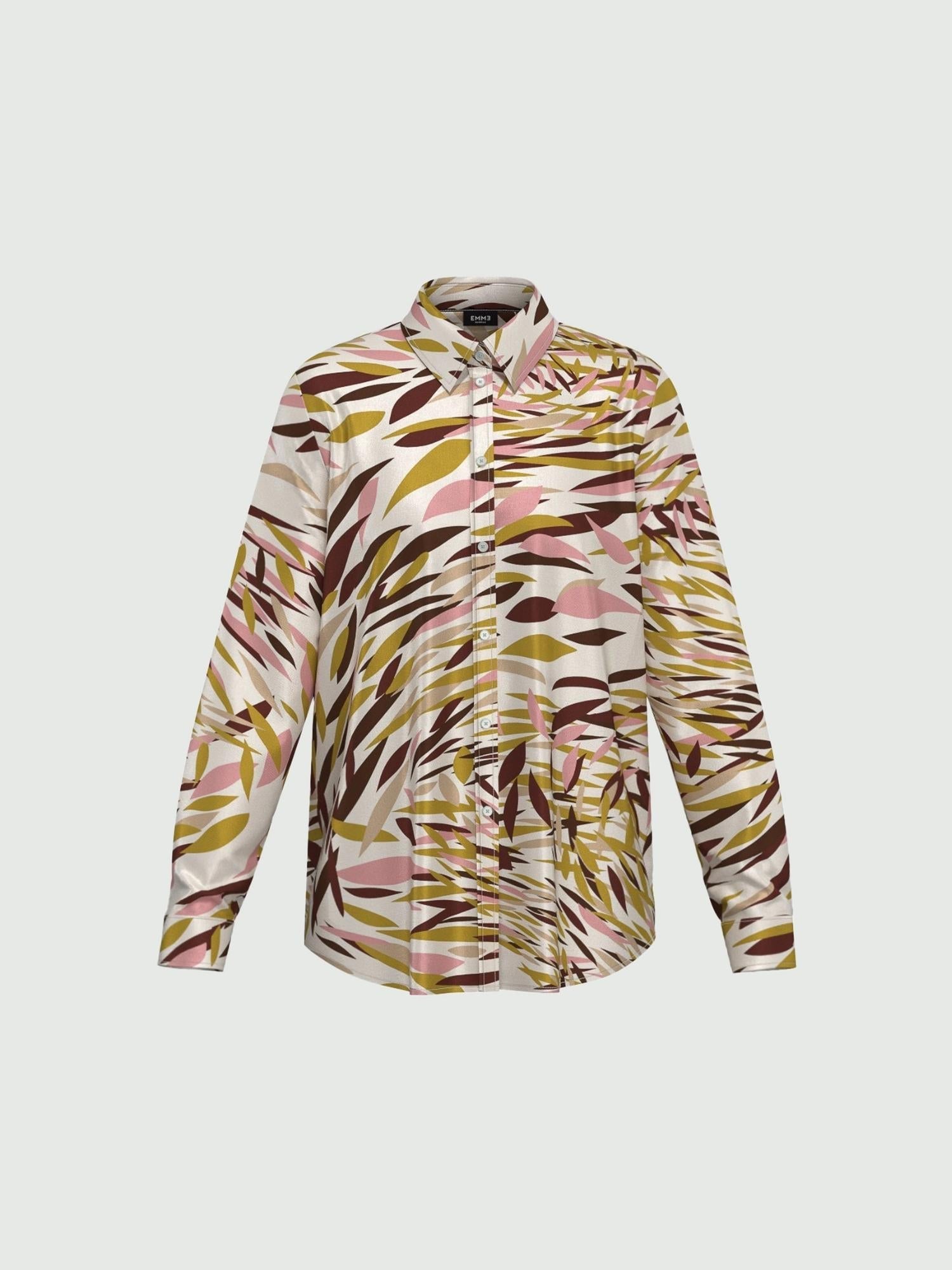Emme Marella Camicia semi aderente in twill Biagio Donna Bianco lana - Santangelo