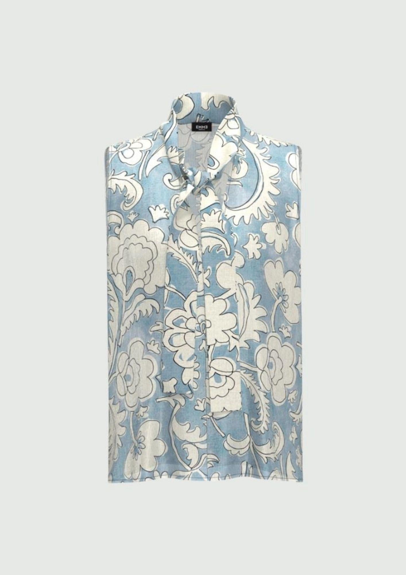 Emme Marella Canotta Donna Nogal Azzurro - Santangelo