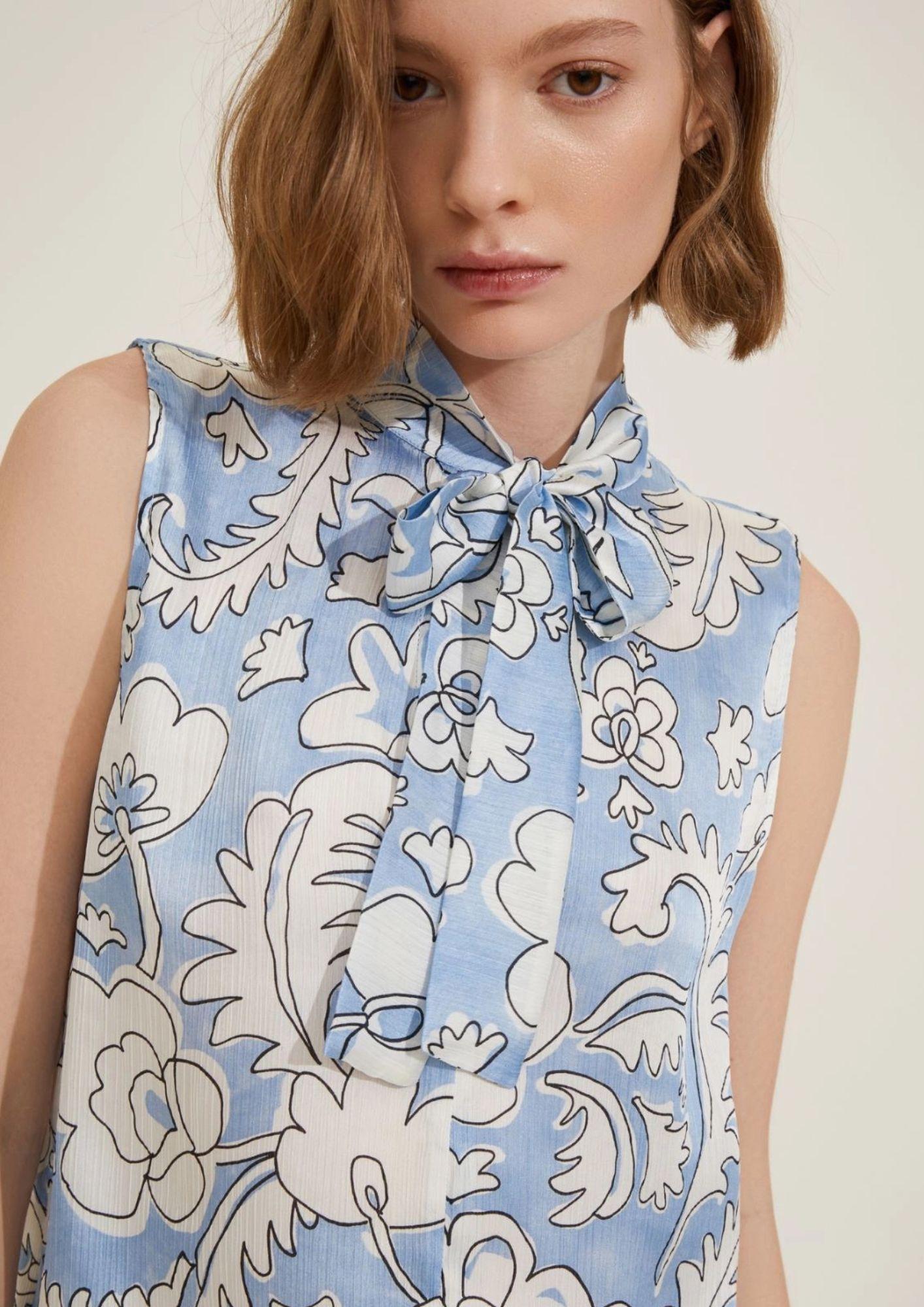 Emme Marella Canotta Donna Nogal Azzurro - Santangelo